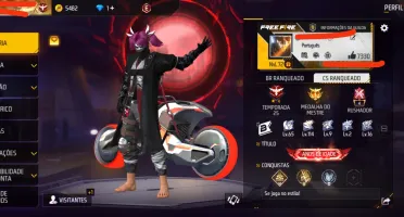 Conta De Free Fire Nível 72 25 Passes Ativos