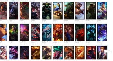 IMPERDÍVEL: 80 SKINS E 79 CAMPEÕES