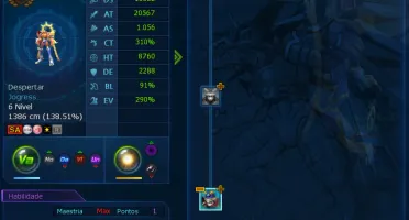 Conta mid game LA Omega