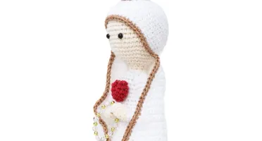 Nossa Senhora de Fátima Grande em Amigurumi