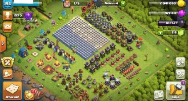 CONTA CV 12 CLASH OF CLANS COM PASSE ATIVO