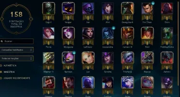 conta lol gold 1 mmr bom ex platina