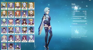 AR52 7x5* Personagens com constelação + Armas 5*
