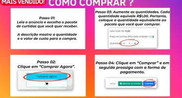 Instagram - Curtidas Reais BR