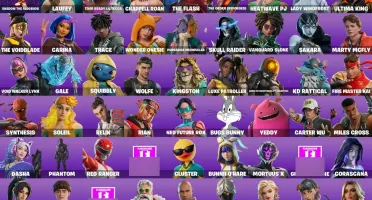 Conta Fortnite | 73 Skins | Red Ranger | Entrega automática!