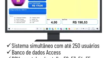 Sistema PDV em Excel VBA 2025