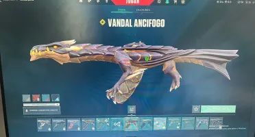 Conta Valorant com Vandal Dragao