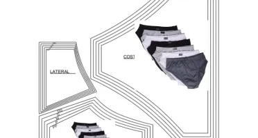 Kit Molde Cuecas Infantil Molde Completo para o Homem