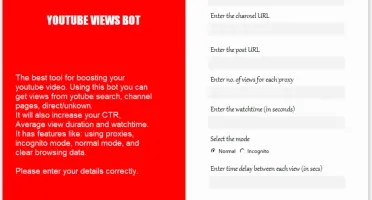 Youtube View Bot Tool_v2.2