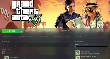 Conta steam com GTA V/GTA VC/Tomb Raider/Mad Max (Sem ban's)