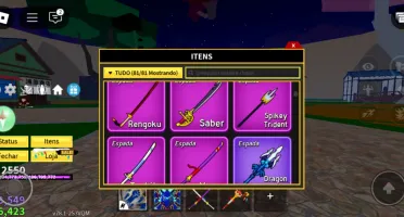 Conta blox fruits com kitsune permanente