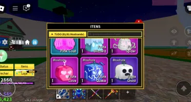 Conta blox fruits com kitsune permanente
