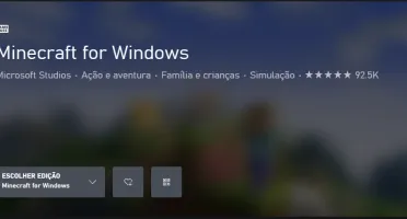 Conta Minecraft FULL ACESSO com 100 Reais em saldo microsoft