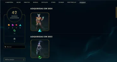 Conta Lol Nível 669 Todos Os Campeões, 509 Skins, 322 Ícones
