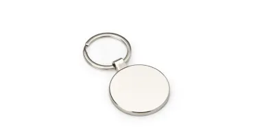 Chaveiro de Metal com Detalhe em Bambu