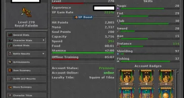 RP 270 Non-Pvp