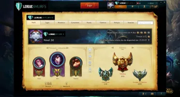 Unrankd Champios 31 Skin 6 Email N Confirmado 40%de Desconto