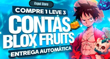Blox Fruits > 🍀Conta Aleatória + Brindes💚