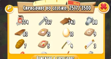 conta hay day supote Silo nivel 10