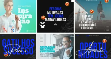 Pack Artes Canva Coach 59 Temas Editáveis Vol. 1