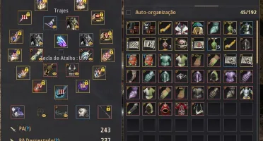 Conta Black Desert Mystic 61