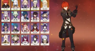 Shenhe+ Diluc+ 2 Armas 5* - Banner garantido