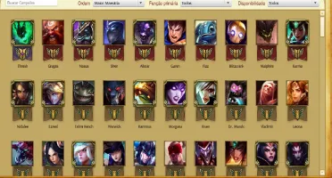 ACCOUNT LEAGUE D5, 121 CHAMPS, 63 SKINS+++
