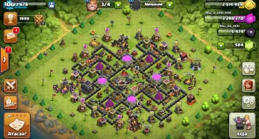Conta Clash of Clans lvl 100, CV 9 barata