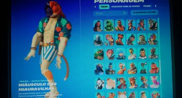 conta epic games + fortnite