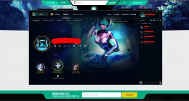 Conta LoL PBE