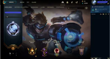 Conta level 201,todos os champs,106 skins BARATISSIMA ! ! !