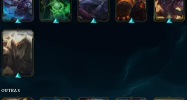 CONTA LOL LVL 263 / 38 CHAVES / 61 SKINS / 645 RP