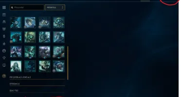 CONTA LOL LVL 263 / 38 CHAVES / 61 SKINS / 645 RP