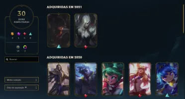 Conta LoL Gold III