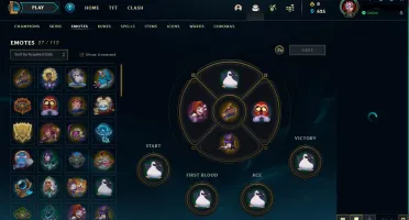 Conta nivel 78, Diamante 4 barata e com mmr bom.