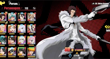 Conta level 99(max) Bleach Imortal Soul com VIP 13
