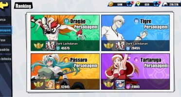 Conta level 99(max) Bleach Imortal Soul com VIP 13