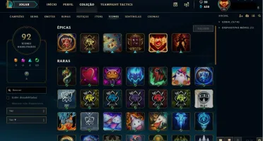 Conta Platina IV - Level 86 - Perfeita