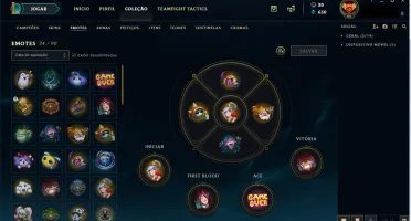 Conta Platina IV - Level 86 - Perfeita