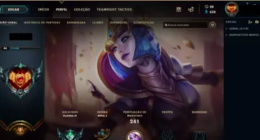 Conta Platina IV - Level 86 - Perfeita