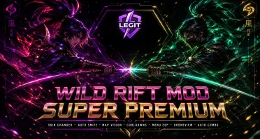 Hack Wild Rift - Skin Changer - Auto Smite - Maphack! Safe ✔