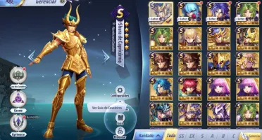 SAINT SEIYA AWAKENING -INICIANTES COM GEMAS AVANÇADAS