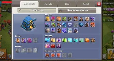 CLASH OF CLANS CV12 **CONTA TOP**