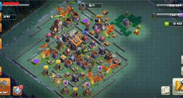 CLASH OF CLANS CV12 **CONTA TOP**