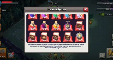 CLASH OF CLANS CV12 **CONTA TOP**
