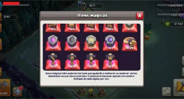 CLASH OF CLANS CV12 **CONTA TOP**