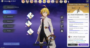Conta The Seven Deadly Sins Origin- Meliodas +Escanor +Daisy