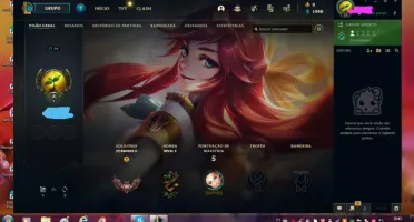 Conta nvl30 com Lux Academia de Batalha Prestígio