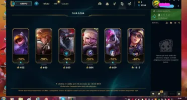 Conta nvl30 com Lux Academia de Batalha Prestígio
