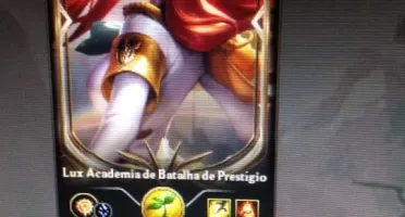 Conta nvl30 com Lux Academia de Batalha Prestígio